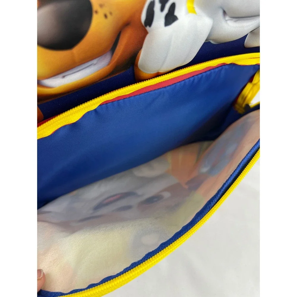 Paw Patrol Backpack Kids One Size Bioworld Blue Orange Marshall Chase Excellent